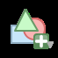 Add Shape toolbar button